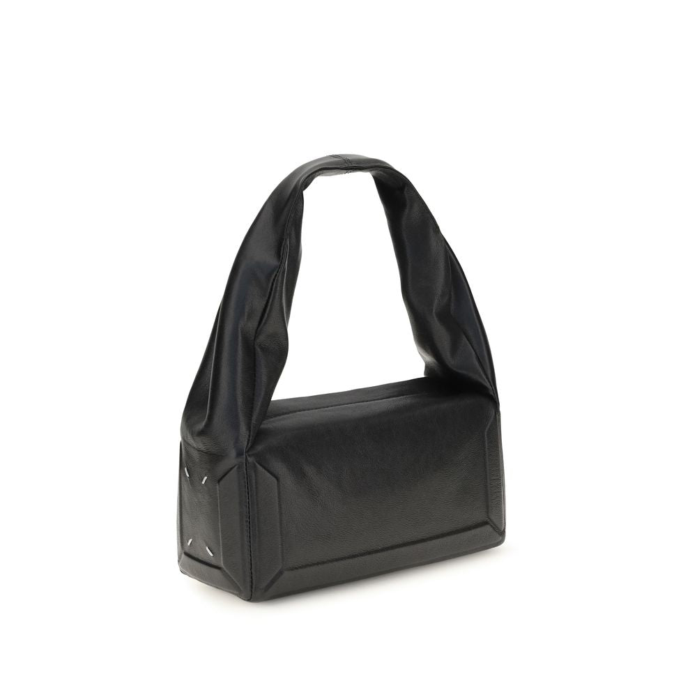 Maison Margiela Black Leather Shoulder Bag