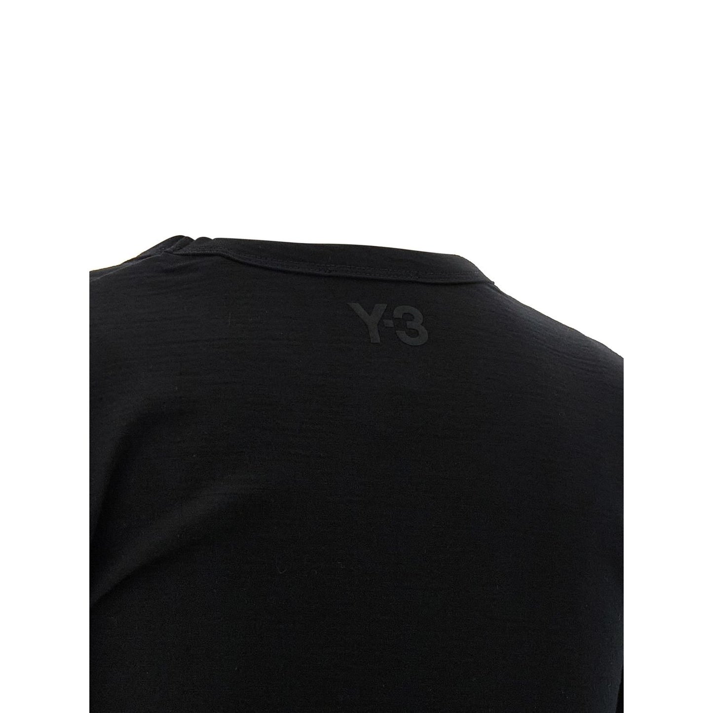Y-3 Black Merino Wool Sportswear