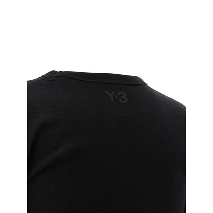 Y-3 Black Merino Wool Sportswear