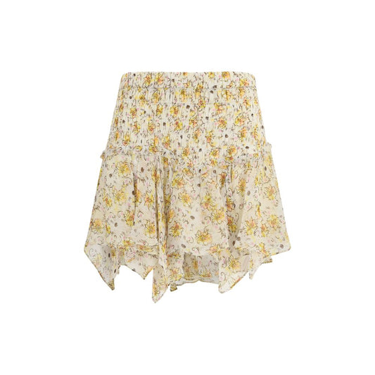 Isabel Marant Étoile Beige Viscose Mini Skirt