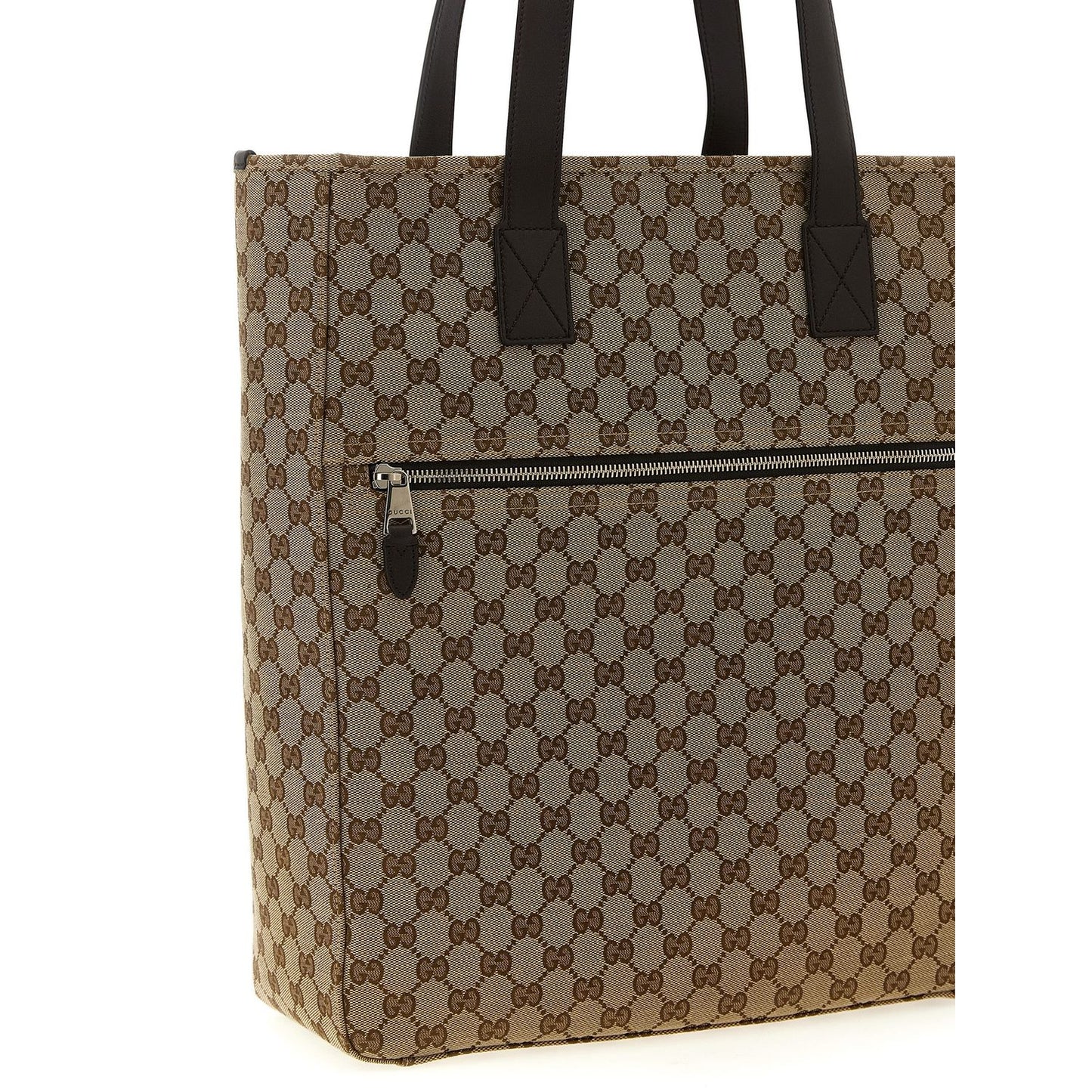 Gucci Brown Polyester Shoulder Bag