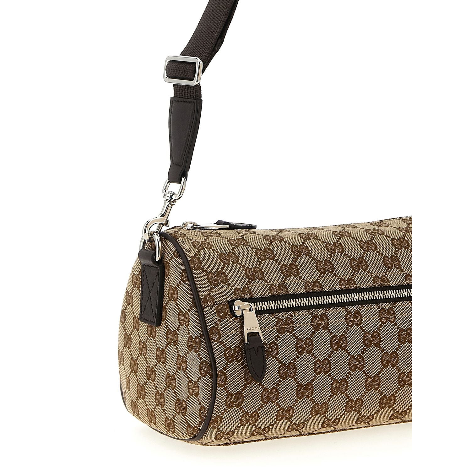 Gucci Beige Polyester Crossbody Bag