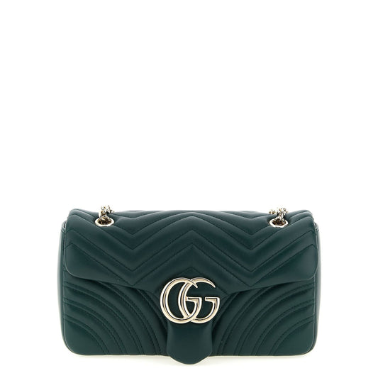 Gucci Bicolor Lamb Leather Shoulder Bag