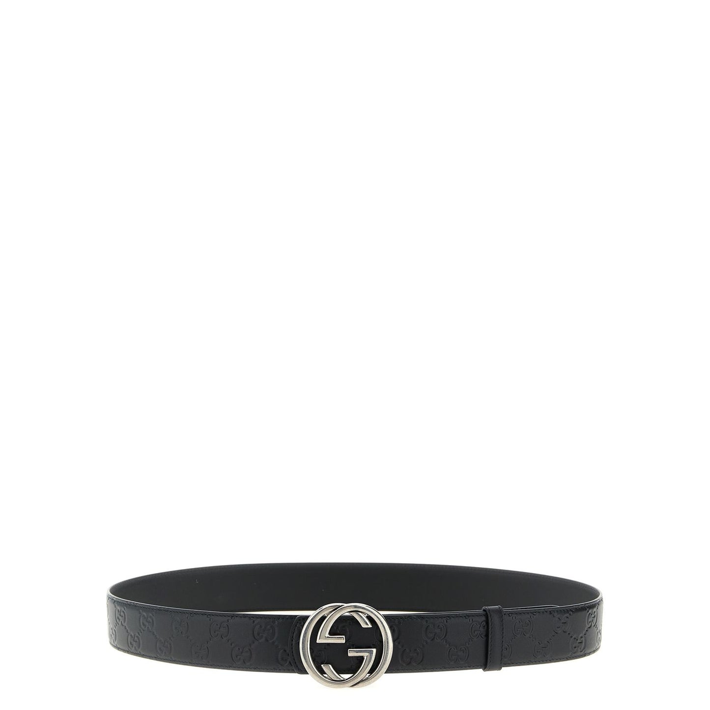 Gucci Black Calfskin Regular Belt