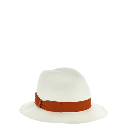 Borsalino Bordeaux Hemp Fedora