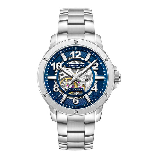Kenneth Cole Gray Stainless Steel Dress Watch