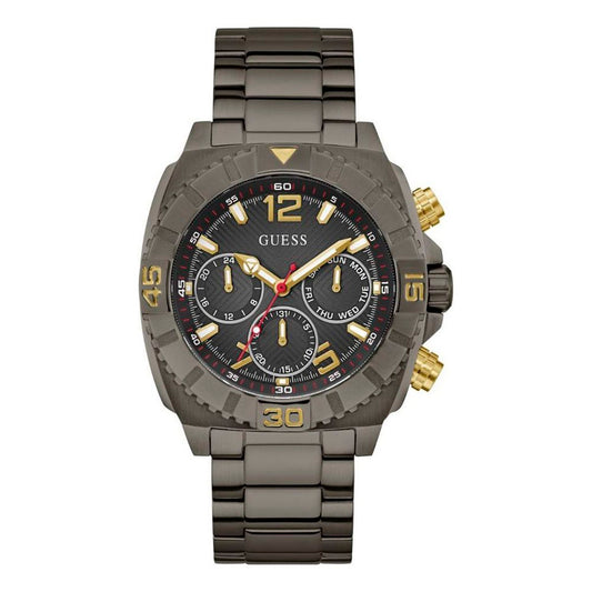 Guess Gray Stainless Steel Dress Watch