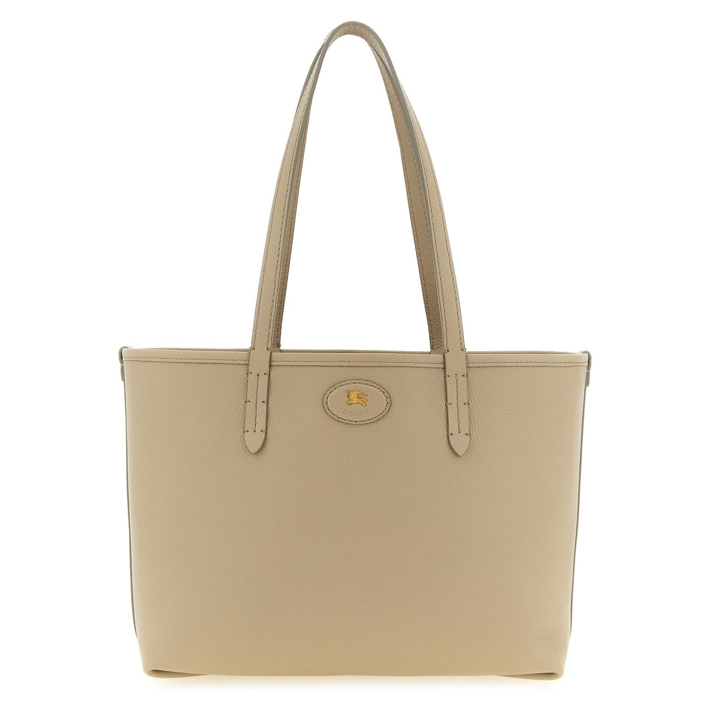 Burberry Beige Calfskin Tote Bag