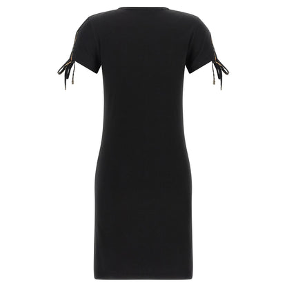 Burberry Black Cotton Short Dress
