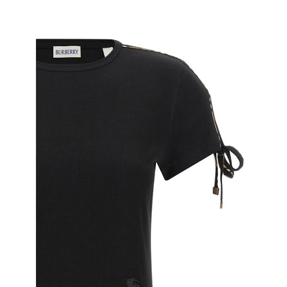 Burberry Black Cotton Short Dress