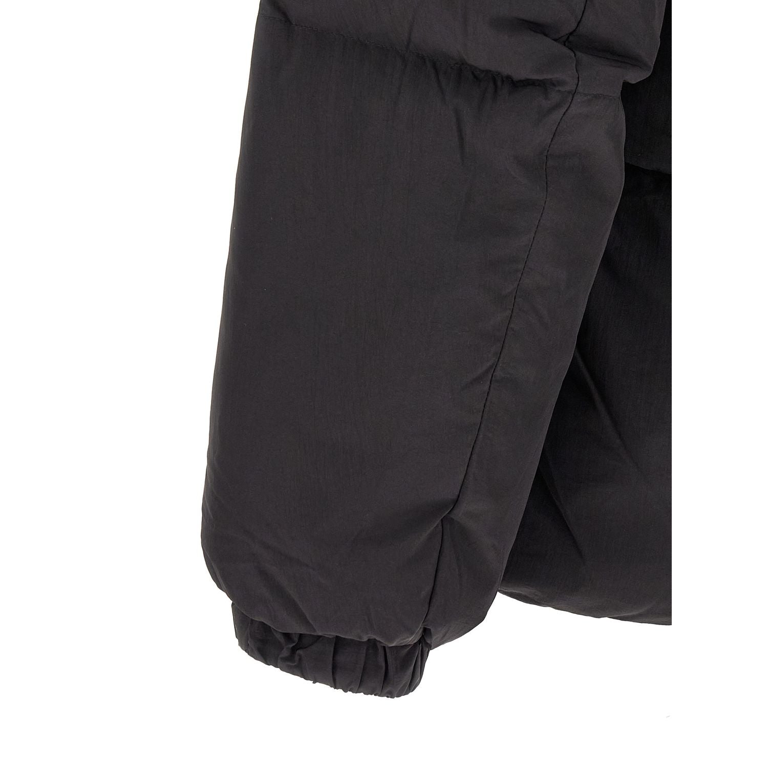 Diesel Black Polyamide Full-Length Jacket