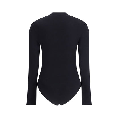 Wolford Black Polyamide Bodysuit