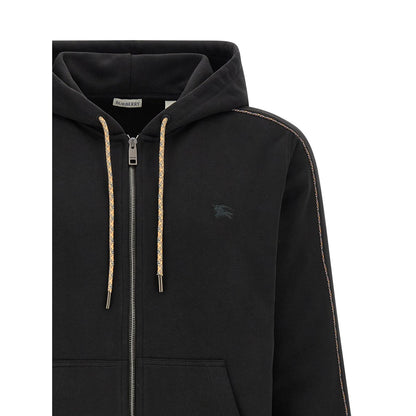 Burberry Black Cotton Sweatshirt