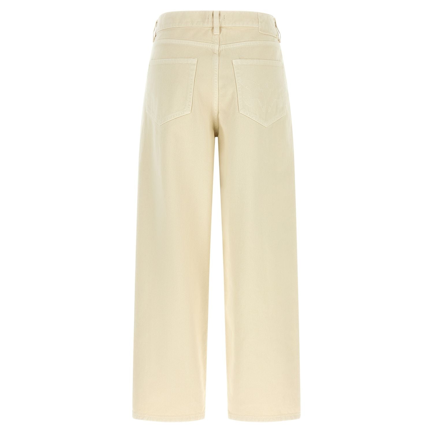 PINKO Beige Cotton Jeans Denim