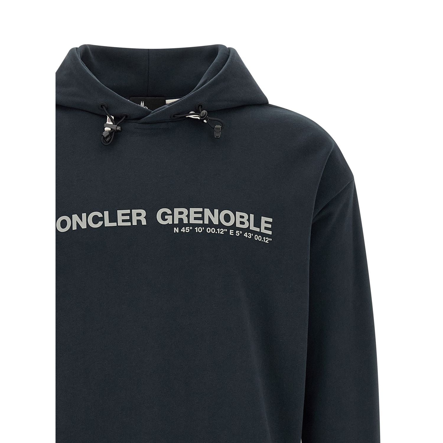 Moncler Grenoble Blue Cotton Sweatshirt