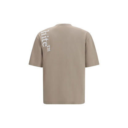Off-White Beige Cotton Sportswear