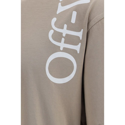 Off-White Beige Cotton Sportswear