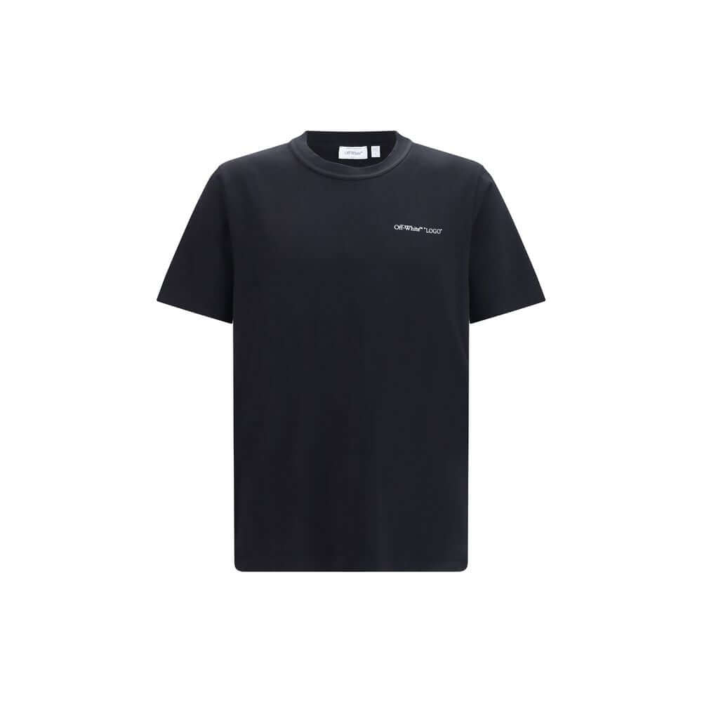 Off-White Black Cotton T-Shirt
