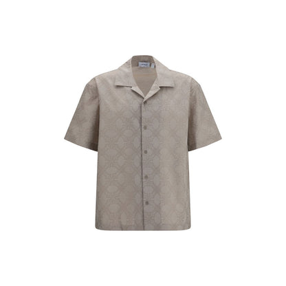 Off-White Beige Cotton Shirt