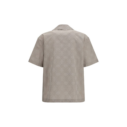 Off-White Beige Cotton Shirt