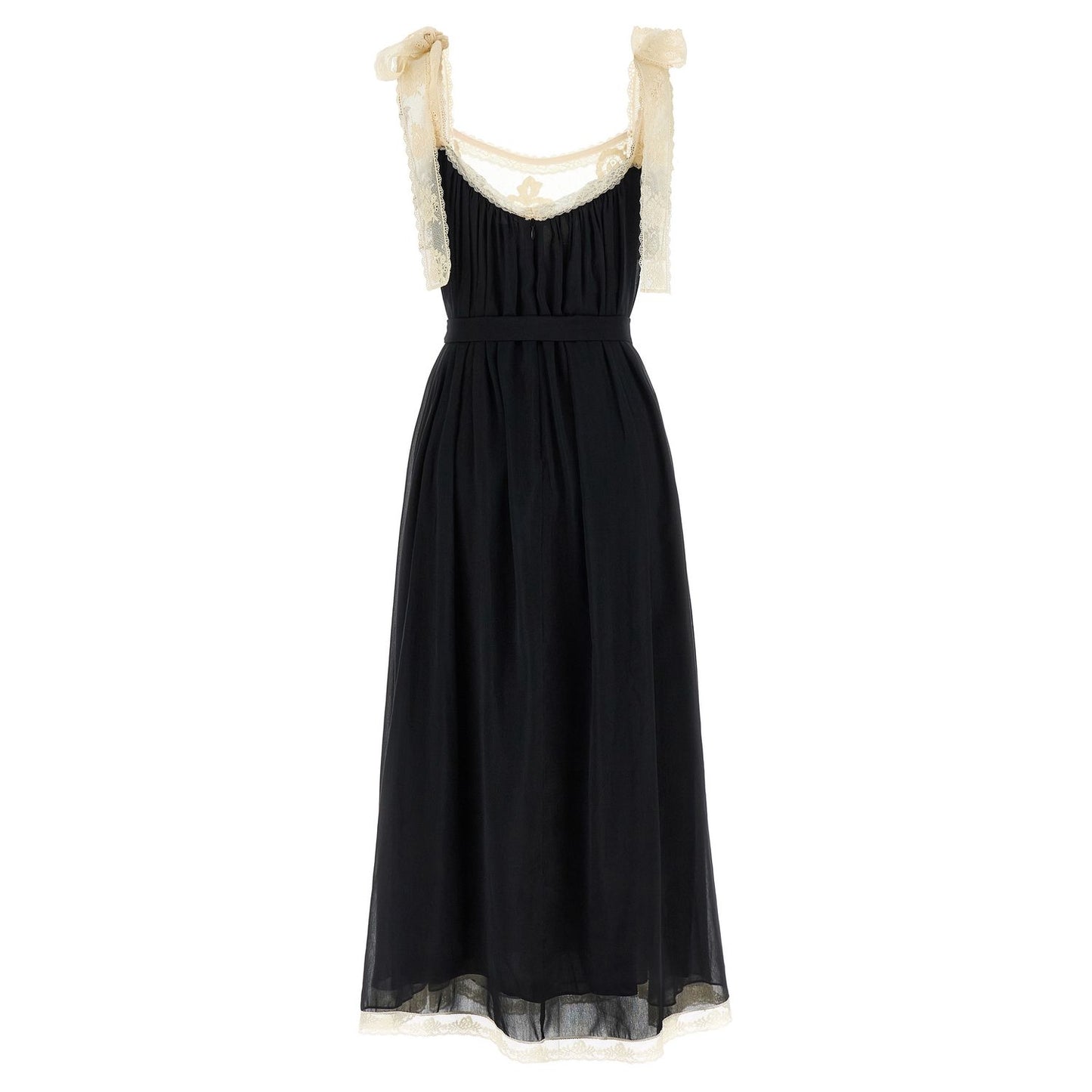 Zimmermann Bicolor Cotton Long Dress