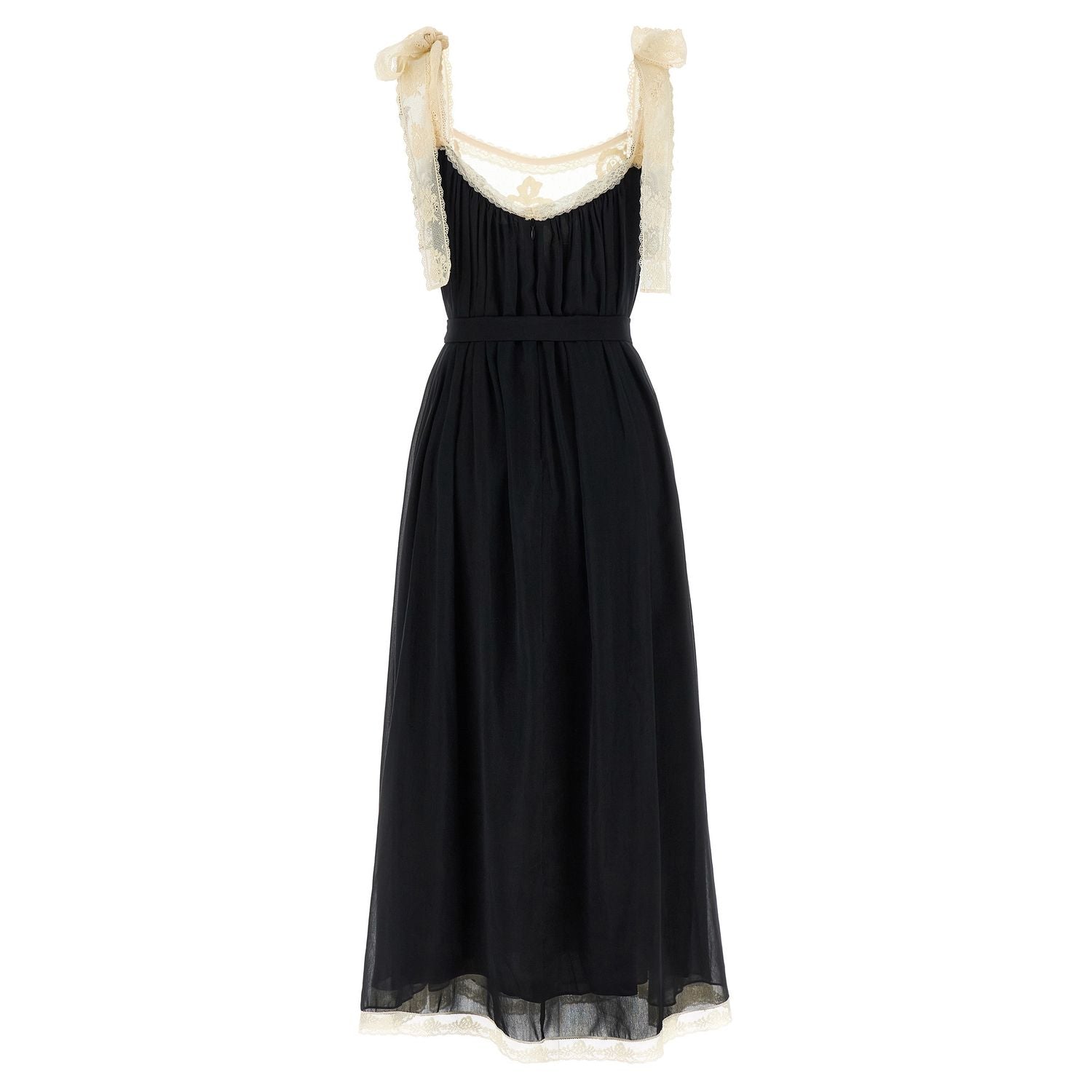Zimmermann Bicolor Cotton Long Dress