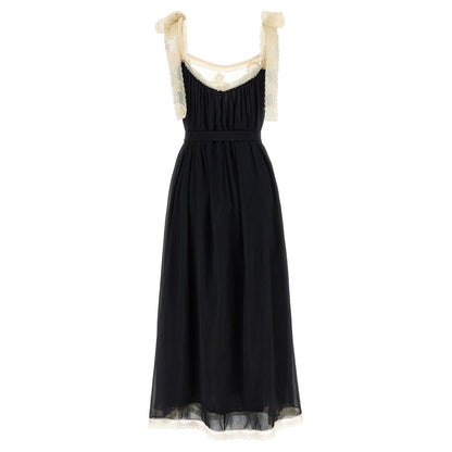 Zimmermann Bicolor Cotton Long Dress