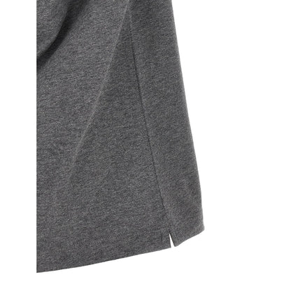 Brunello Cucinelli Gray Cotton T-Shirt