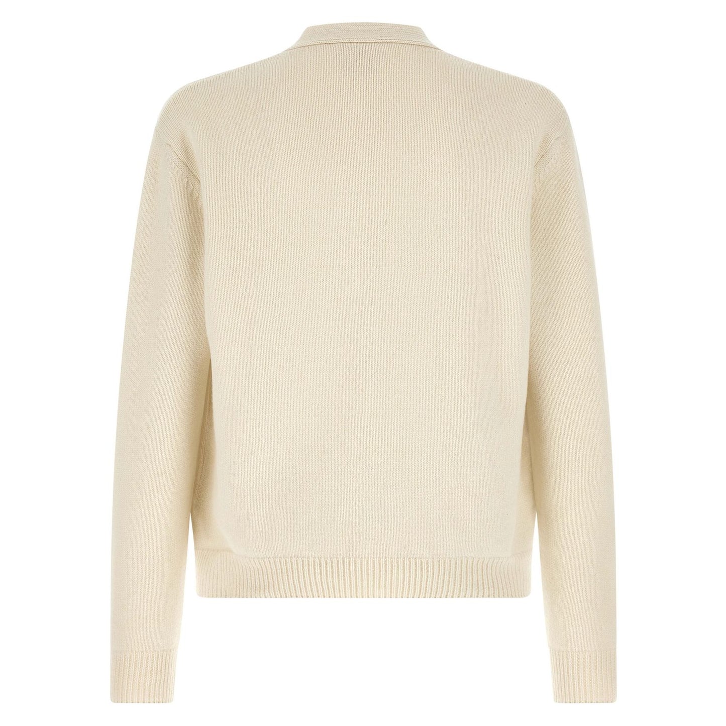 A.P.C. White Wool Cardigan