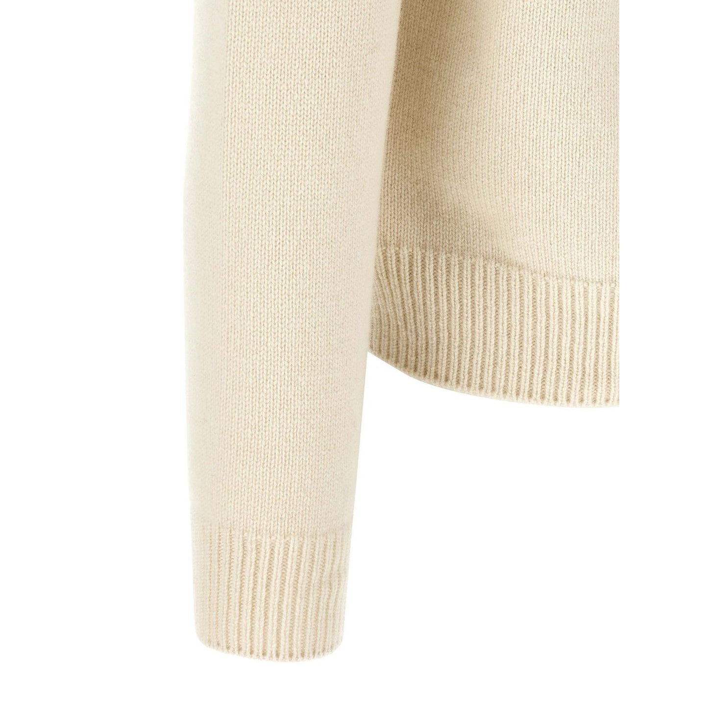 A.P.C. White Wool Cardigan