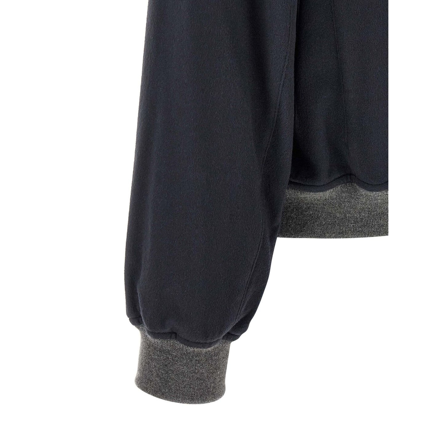 Brunello Cucinelli Blue Cashmere Bomber