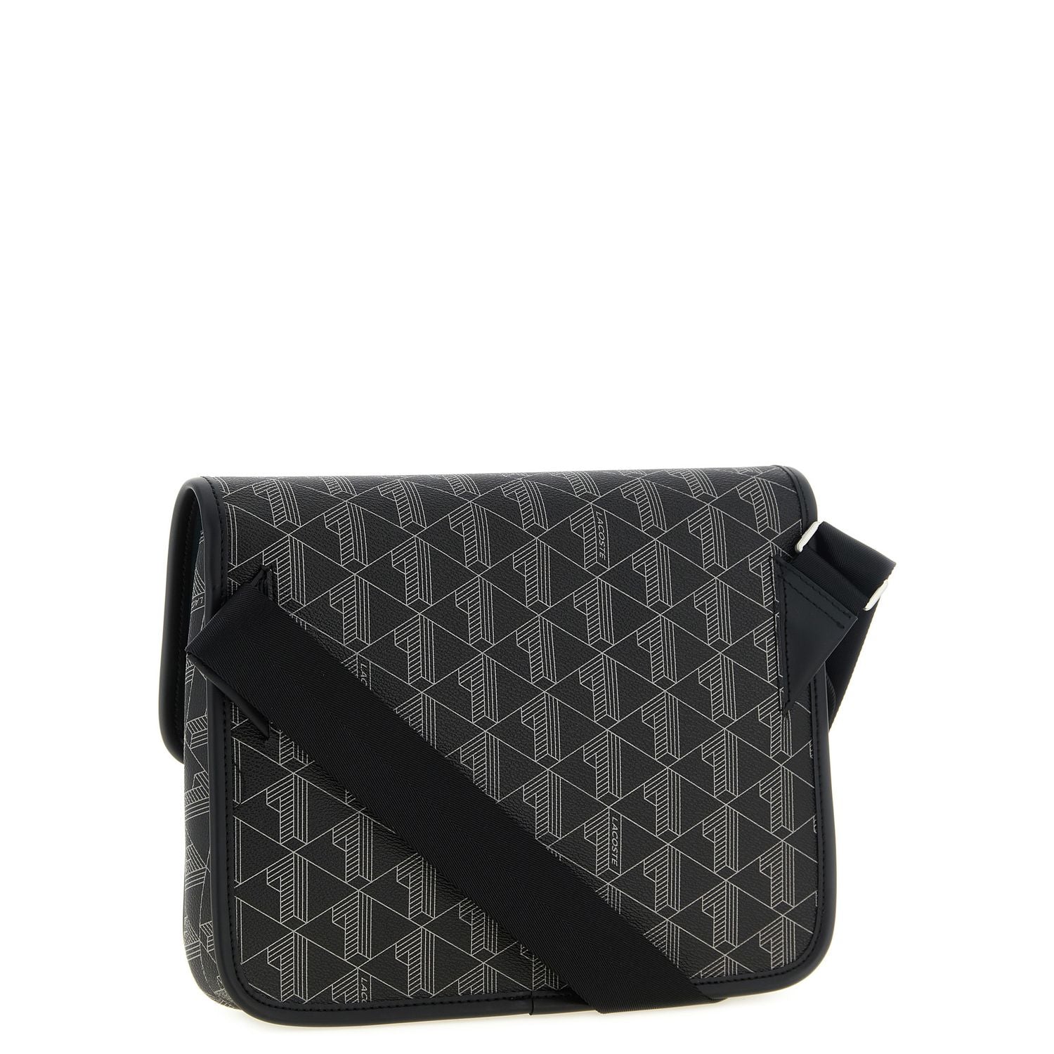 Lacoste Black Pvc Crossbody Bag