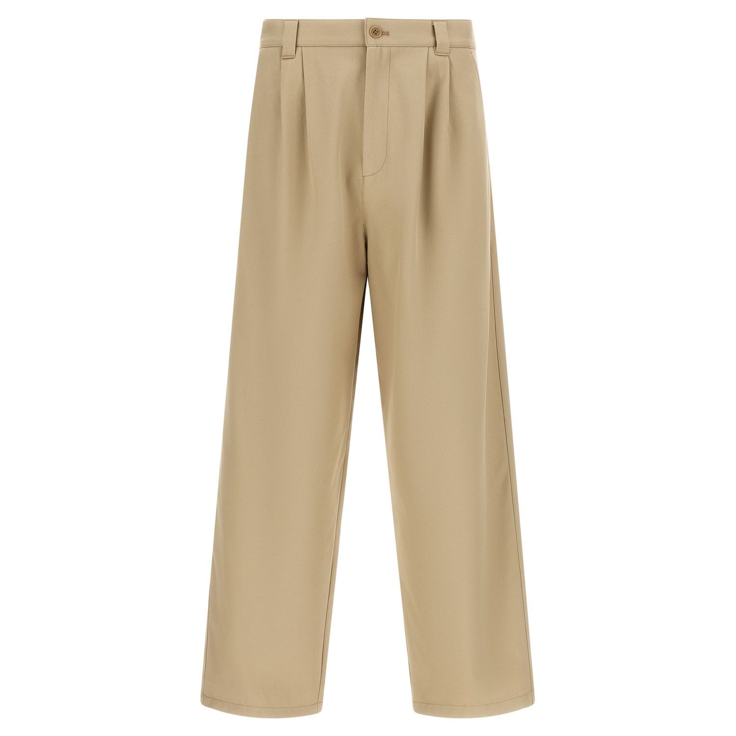 A.P.C. Beige Cotton Casual Pants