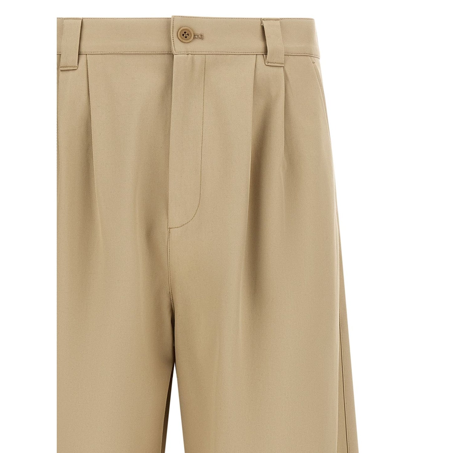 A.P.C. Beige Cotton Casual Pants