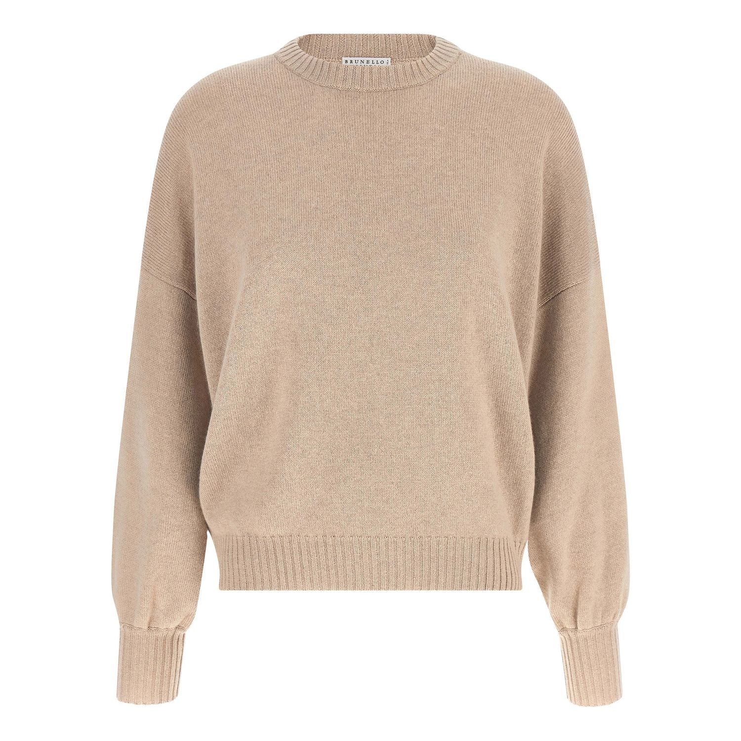 Brunello Cucinelli Beige Cashmere Cardigan