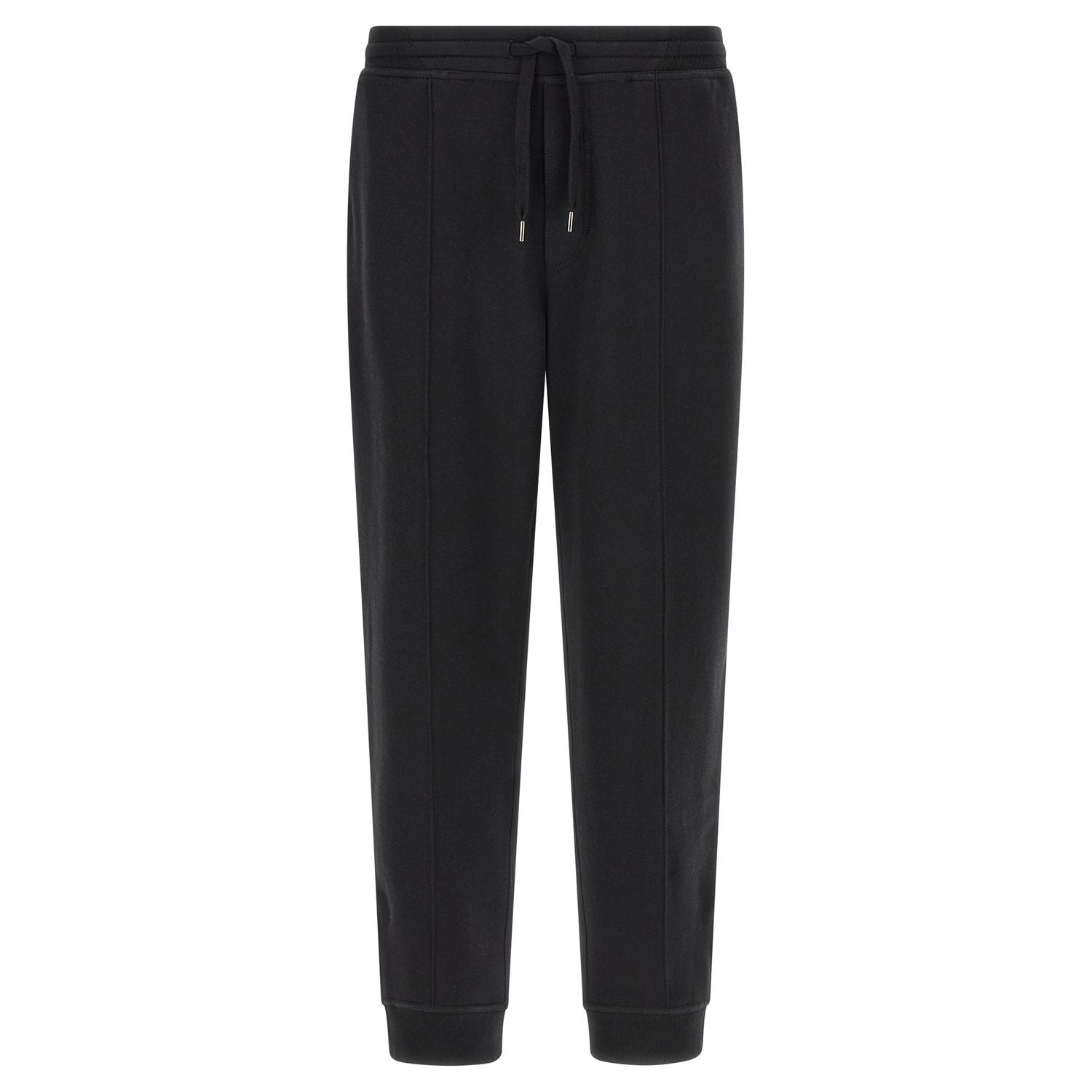 Brunello Cucinelli Black Cotton Joggers (Workout Pants)