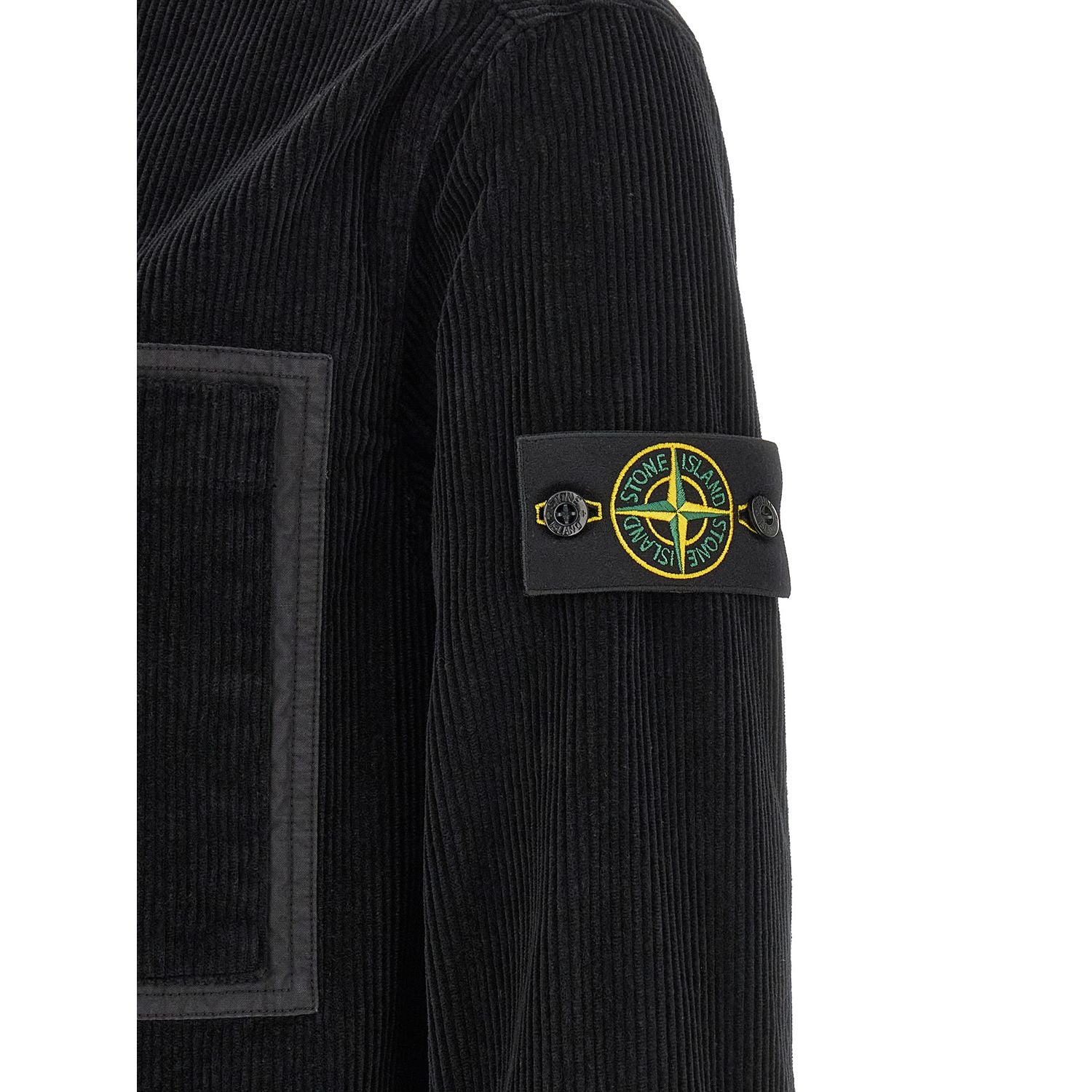 Stone Island Black Cotton Blouse