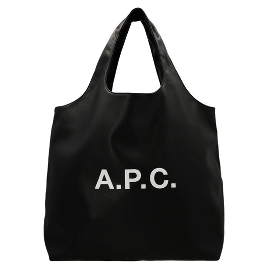 A.P.C. Black Polyethylene Tote Bag