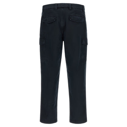 Brunello Cucinelli Blue Cotton Cargo Pants