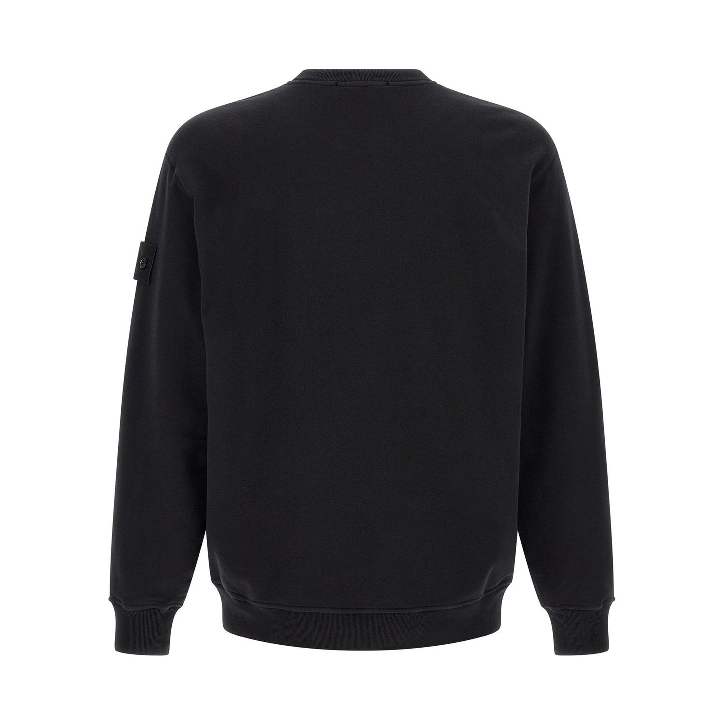 Stone Island Black Cotton Sweatshirt