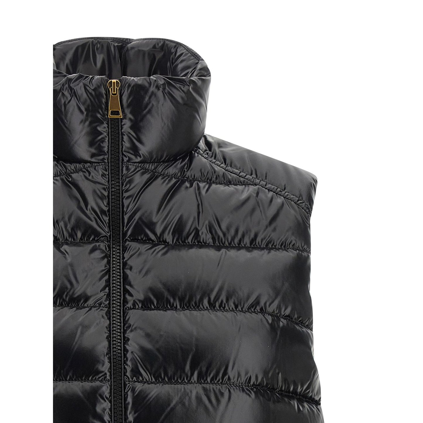 Moncler Black Polyamide Sleeveless Jacket