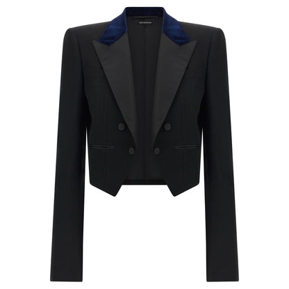 Tom Ford Black Wool Blazer