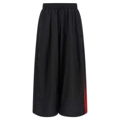 Y-3 Black Polyamide Athletic Pants