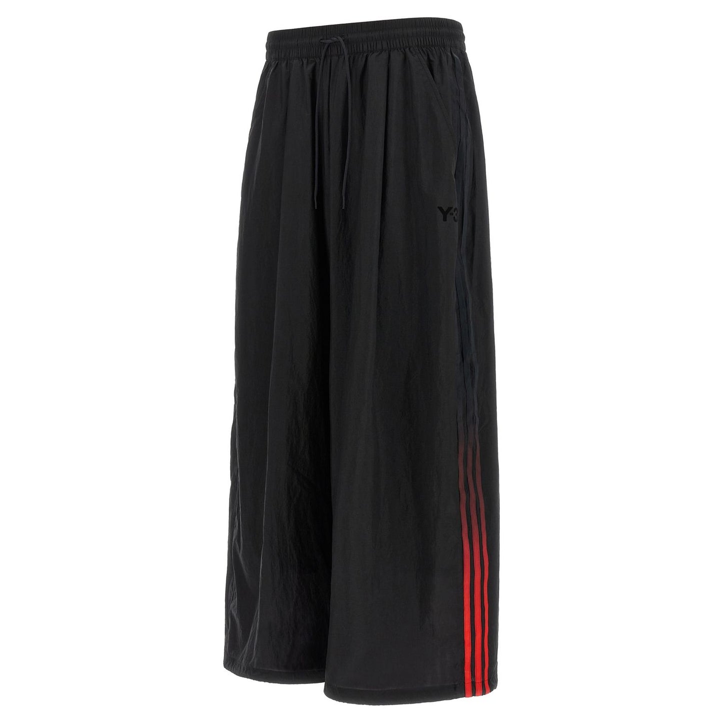 Y-3 Black Polyamide Athletic Pants