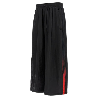 Y-3 Black Polyamide Athletic Pants