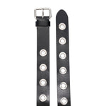 Alexander McQueen Eyelets leather belt