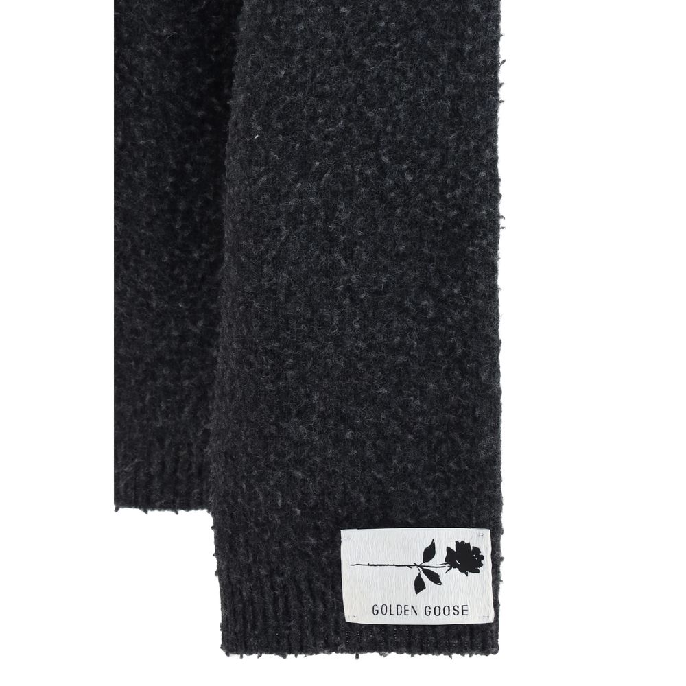 Golden Goose Gray Wool Oves Aries Sweatshirt