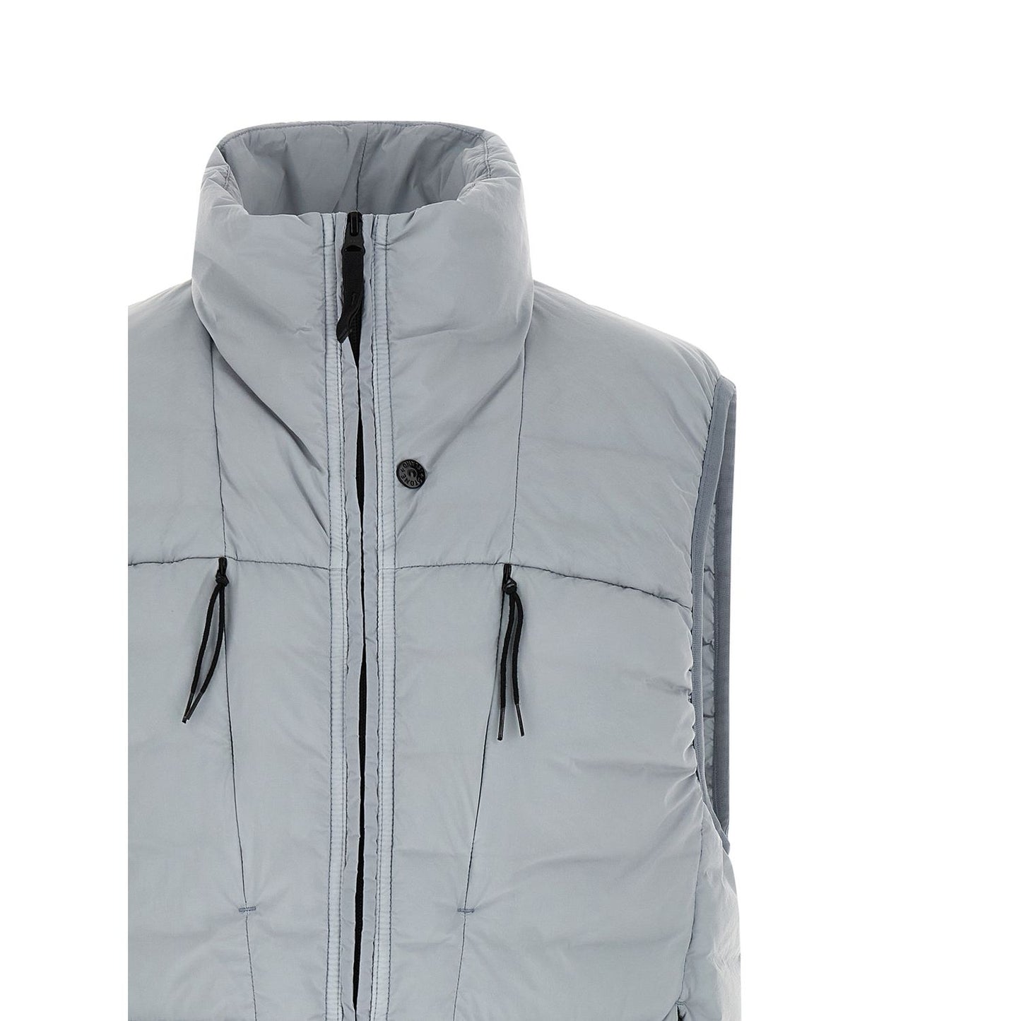 Stone Island Gray Polyamide Sleeveless Jacket