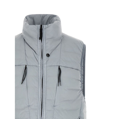 Stone Island Gray Polyamide Sleeveless Jacket