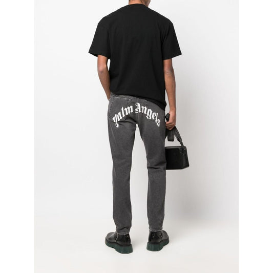 Palm Angels Jeans Black PMYA012C99DEN0011001